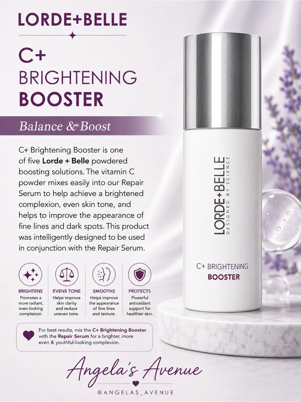 Lorde and Belle C+ Brightening Booster